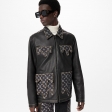 Louis Vuitton Crazy Mix Leather Denim Blouson in Black - Men - Ready-to-Wear 1A9G9P