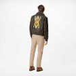 Louis Vuitton Leather Blouson With Tiger Patches in Green - Men - Ready-to-Wear 1A9GAG