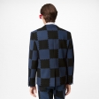 Louis Vuitton Damier Suit Jacket in Blue - Men - Ready-to-Wear 1A9GCW