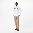 Louis Vuitton Printed Tigers Mandarin Collar Shirt in White - Men - Ready-to-Wear 1A9GFJ