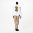 Louis Vuitton Printed Tigers Mandarin Collar Shirt in White - Men - Ready-to-Wear 1A9GFJ