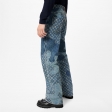 Louis Vuitton Monogram Patchwork Denim Pants in Blue - Men - Ready-to-Wear 1A9GGV
