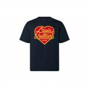 Louis Vuitton Intarsia Jacquard Heart Crewneck in Blue - Men - Ready-to-Wear 1A9GM3