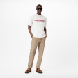 Louis Vuitton Embroidered Louis Vuitton Mockneck Tee in White - Men - Ready-to-Wear 1A9GMO