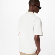 Louis Vuitton Embroidered Louis Vuitton Mockneck Tee in White - Men - Ready-to-Wear 1A9GMO