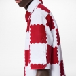 Louis Vuitton Giant Damier Short-Sleeved Shirt in Red - Men - Ready-to-Wear 1A9GS0