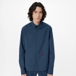 Louis Vuitton Embroidered Heart Long Sleeve Shirt in Blue - Men - Ready-to-Wear 1A9GSH