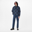 Louis Vuitton Giant Damier Laces Windbreaker in Blue - Men - Ready-to-Wear 1A9JEE