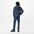 Louis Vuitton Giant Damier Laces Windbreaker in Blue - Men - Ready-to-Wear 1A9JEE