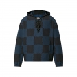 Louis Vuitton Giant Damier Laces Windbreaker in Blue - Men - Ready-to-Wear 1A9JEE