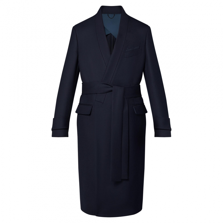 Louis Vuitton Kimono Coat in Blue - Men - Ready-to-Wear 1A9JY6
