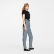 Louis Vuitton Mini Checkerboard Denim Carrot Pants in Blue - Women - Ready-to-Wear 1A9KU1
