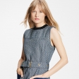 Louis Vuitton Mini Checkerboard Denim Dress in Blue - Women - Ready-to-Wear 1A9KUK