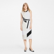 Louis Vuitton Color-Blocked Knit Dress in White - Women - Ready-to-Wear 1A9NNF