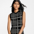 Louis Vuitton Graphic Knit Mini Dress in Black - Women - Ready-to-Wear 1A9NPD