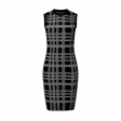 Louis Vuitton Graphic Knit Mini Dress in Black - Women - Ready-to-Wear 1A9NPD