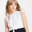 Louis Vuitton Bow Detail A-Line Dress in Blue - Women - Ready-to-Wear 1A9NS6