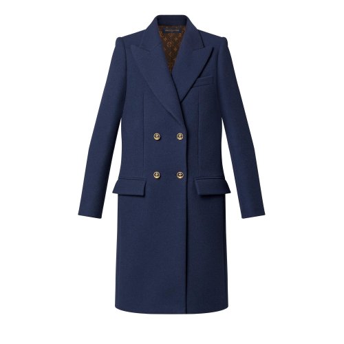 Louis Vuitton Nautical Masculine Coat in Blue - Women - Ready-to-Wear 1A9NSD