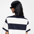 Louis Vuitton Striped Monogram Pocket T-Shirt Dress in Blue - Women - Ready-to-Wear 1A9NYU