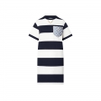 Louis Vuitton Striped Monogram Pocket T-Shirt Dress in Blue - Women - Ready-to-Wear 1A9NYU