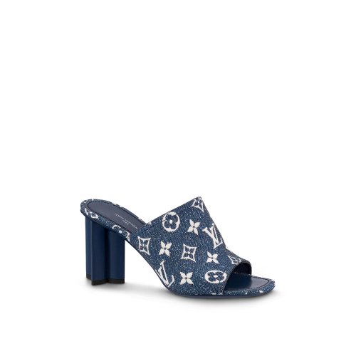 Louis Vuitton Silhouette Mule in Blue - Women - Shoes 1A9PX4
