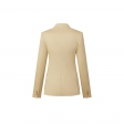 Louis Vuitton Lambskin Accent Fitted Blazer in Beige - Women - Ready-to-Wear 1A9SMX