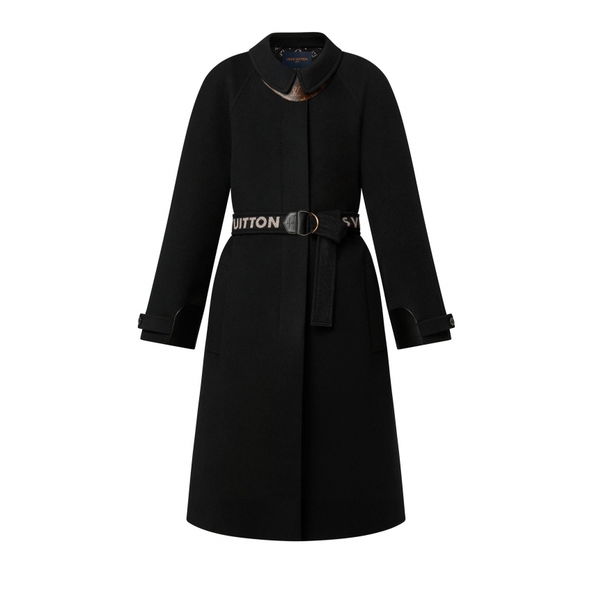 Louis Vuitton Signature Accent Double Face Coat - Women - Ready-to-Wear 1AA8PY
