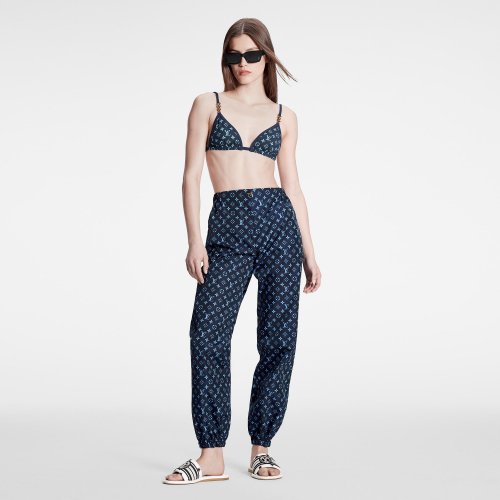 Louis Vuitton Midnight Monogram Jogging Pants - Women - Ready-to-Wear 1AAABU Louis Vuitton Midnight Monogram Jogging Pants - Women - Ready-to-Wear 1AAABU
