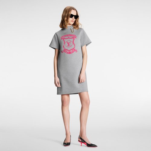 Louis Vuitton LV Coat of Arms Sweater Dress - Women - Ready-to-Wear 1AAADN S Louis Vuitton LV Coat of Arms Sweater Dress - Women - Ready-to-Wear 1AAADN S