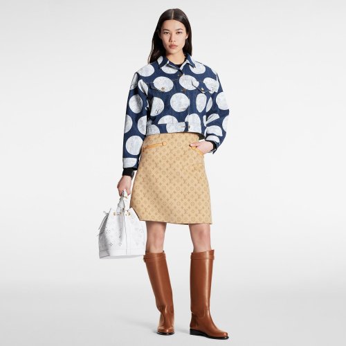 Louis Vuitton Preppy Double Face A-line Skirt - Women - Ready-to-Wear 1AAAN7
