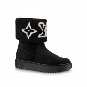 Louis Vuitton Snowdrop Flat Ankle Boot - Women - Shoes 1AACHW Black