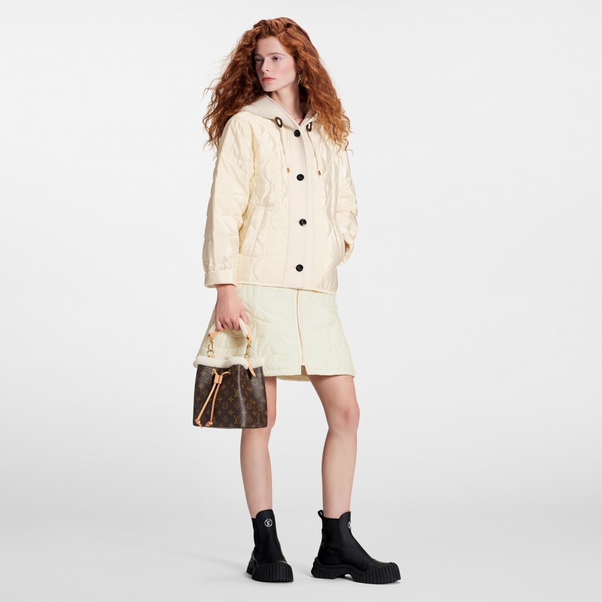 Louis Vuitton Quilted Hooded Parka - Women - Ready-to-Wear 1AAJZY