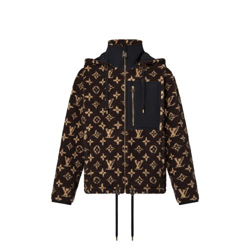 Louis Vuitton Monogram Fleece Parka - Women - Ready-to-Wear 1AAKAU