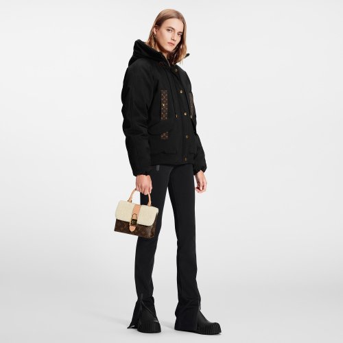 Louis Vuitton Monogram Accent Parka - Women - Ready-to-Wear 1AAKB2
