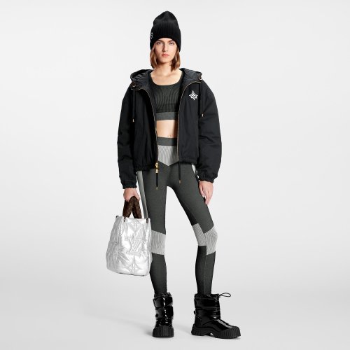 Louis Vuitton Reversible Quilted Monogram Parka - Women - Ready-to-Wear 1AAKBY Black