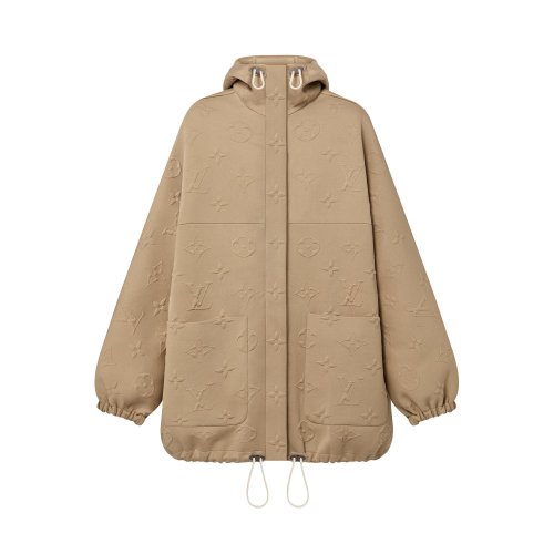 Louis Vuitton 3D Monogram Parka Hoodie - Women - Ready-to-Wear 1AAKN8 S