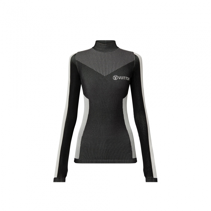 Louis Vuitton Technical Compression Jersey Sports Top - Women - Ready-to-Wear 1AAKS6 S