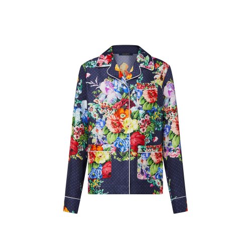 Louis Vuitton Vintage Flower Pajama Shirt - Women - Ready-to-Wear 1AALGN