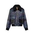 Louis Vuitton Vintage Flower Monogram Biker Bomber - Women - Ready-to-Wear 1AALI6