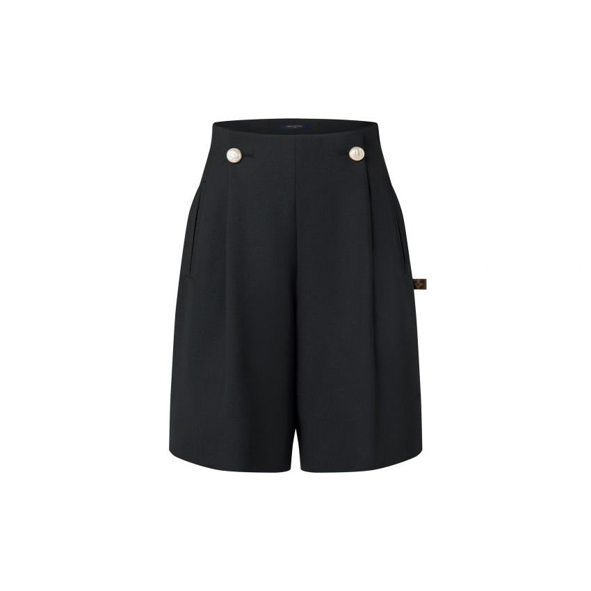 Louis Vuitton Wool Toile Dart Shorts - Women - Ready-to-Wear 1AALPP