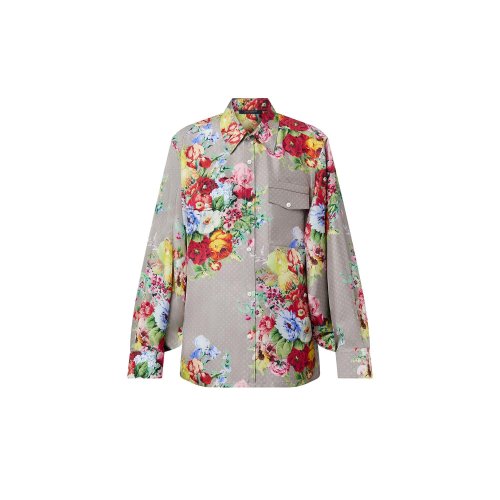 Louis Vuitton Vintage Flower Masculine Pajama Shirt - Women - Ready-to-Wear 1AALRP