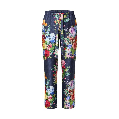 Louis Vuitton Vintage Flower Pajama Pants - Women - Ready-to-Wear 1AALUC