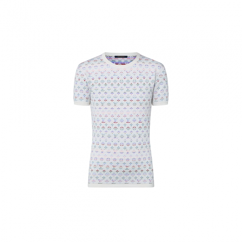 Louis Vuitton Pastel Monogram Knit Top - Women - Ready-to-Wear 1AAMDZ