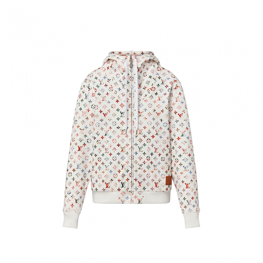 Louis Vuitton Vintage Flower Monogram Hoodie - Women - Ready-to-Wear 1AAMF5 S