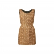 Louis Vuitton Gold Tweed Fitted Dress - Women - Ready-to-Wear 1AAMHH