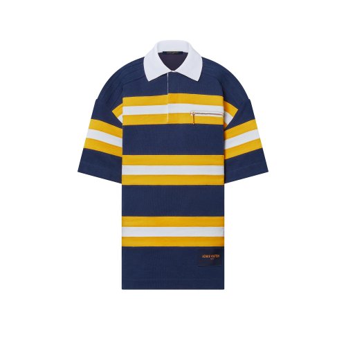 Louis Vuitton Stripe Insert Polo Dress - Women - Ready-to-Wear 1AAMN1