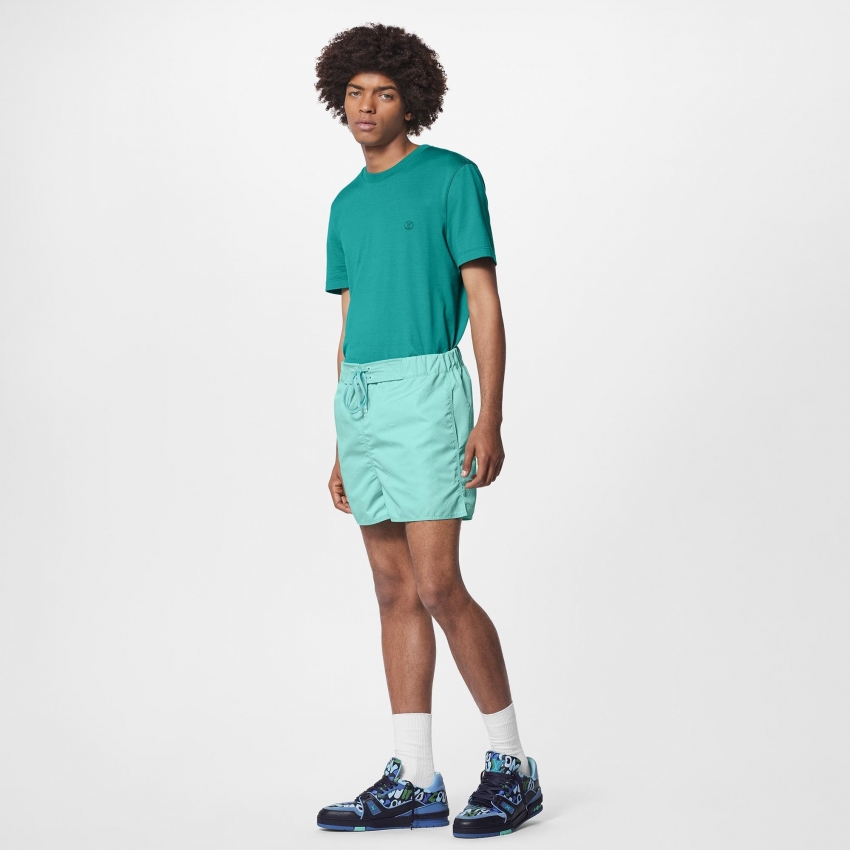 Louis Vuitton LVSE 3D Pocket Monogram Board Shorts - Men - Ready-to-Wear 1AAT49 Water Green