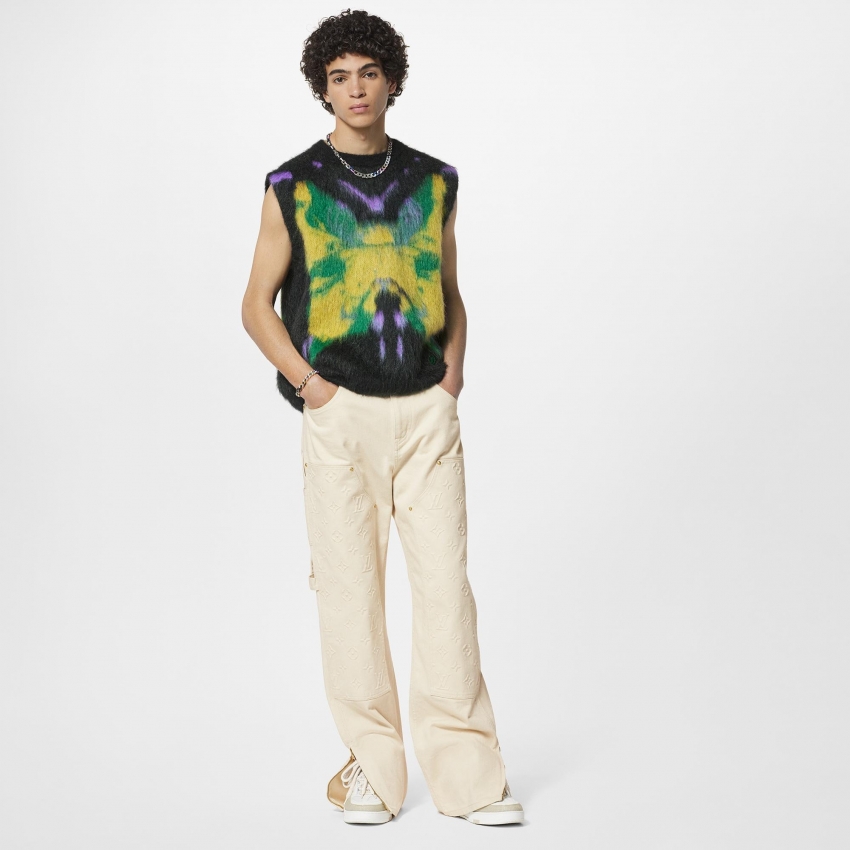 Louis Vuitton Monogram Workwear Denim Carpenter Pants - Men - Ready-to-Wear 1AATHR