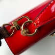 Louis Vuitton Monogram Miroir Vernis Cherrywood PM M53353 Red