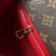 Louis Vuitton Monogram Miroir Vernis Cherrywood PM M53353 Red